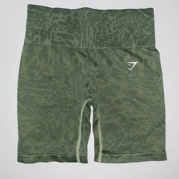 Gymshark Adapt Safari Greens Shorts and Minimal bra Bundle - Picture 2 of 5